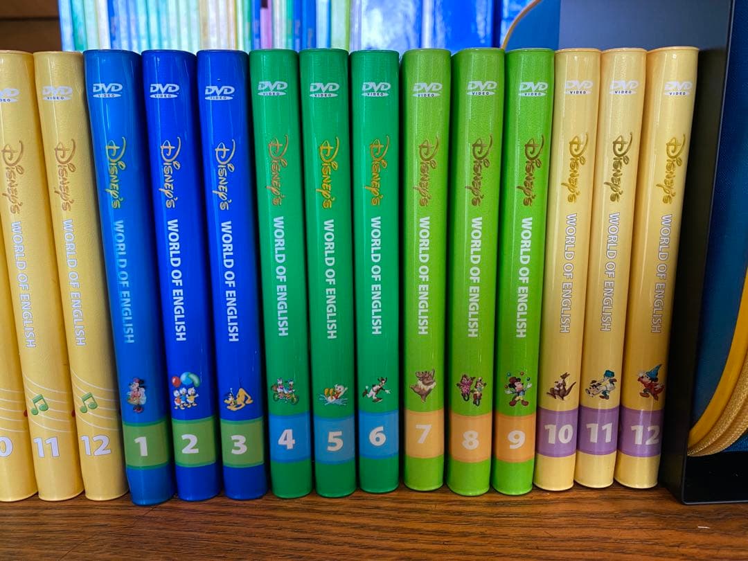 ディズニー セット ワールドファミリー DWE 幼児 英語 教材