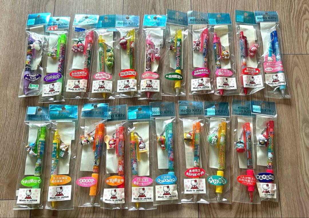 【新品】ご当地キティ　シャープペンシル　21本まとめ売り