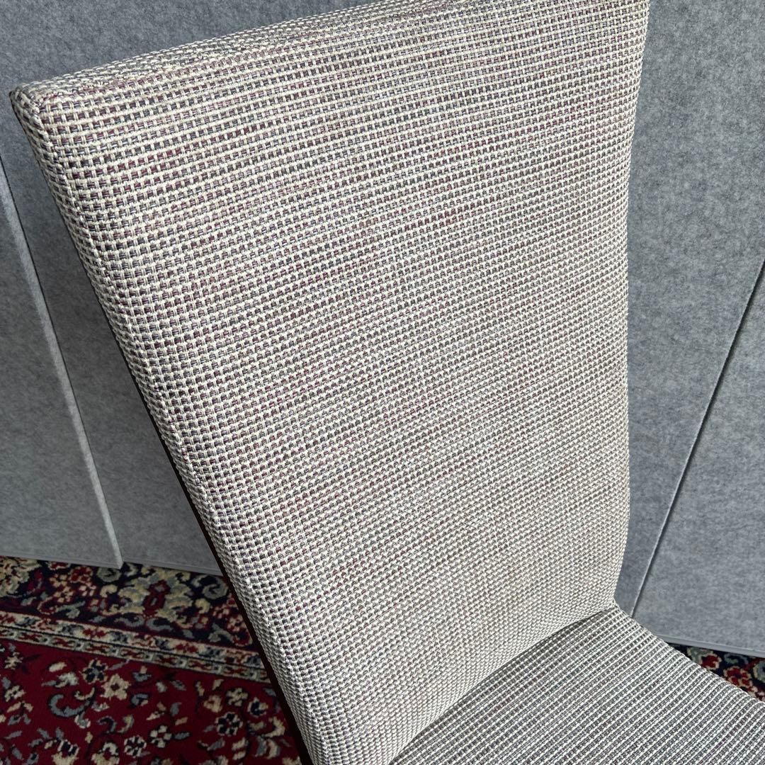 【中古品】Chitano ベージュ ハイバック ダイニングチェア②