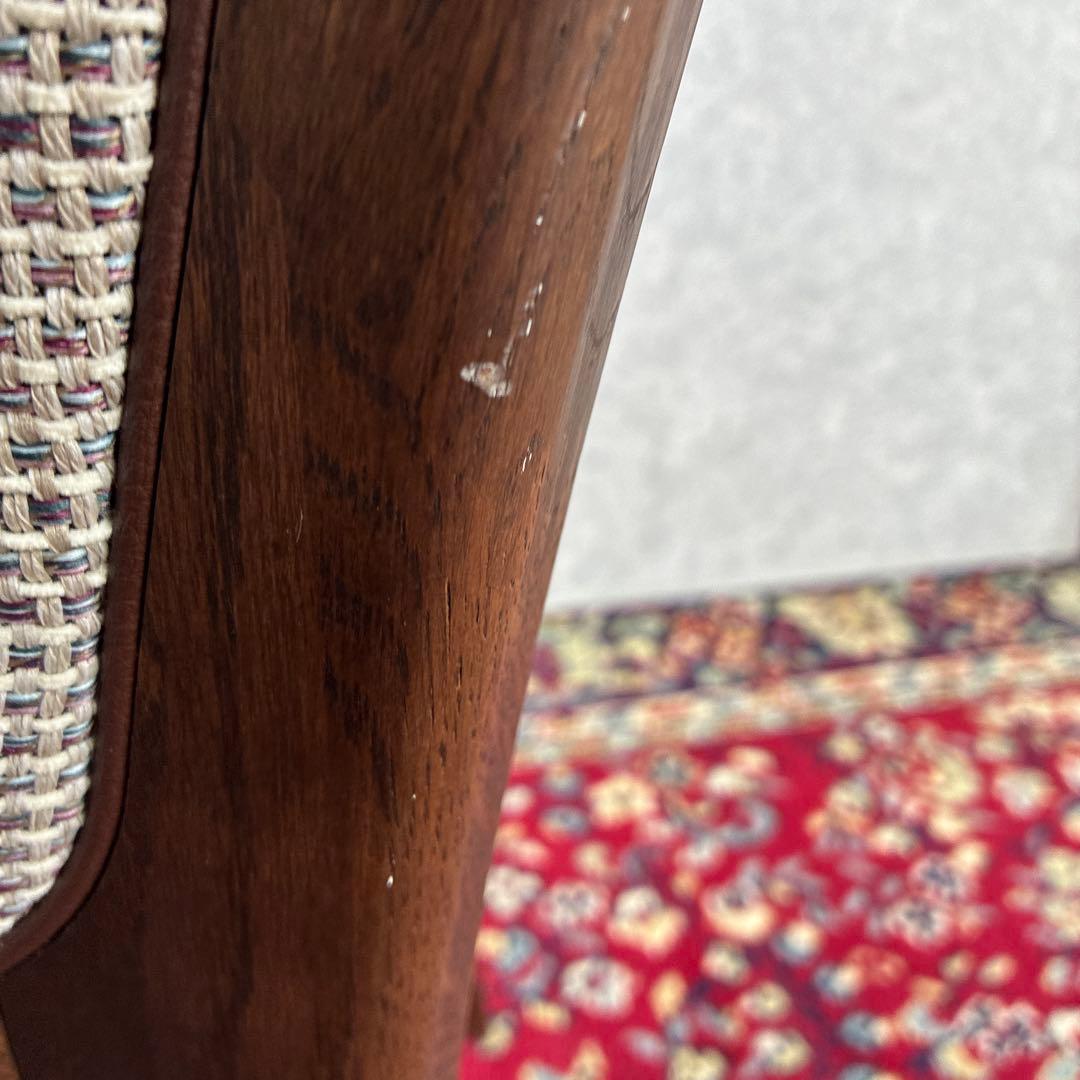 【中古品】Chitano ベージュ ハイバック ダイニングチェア②