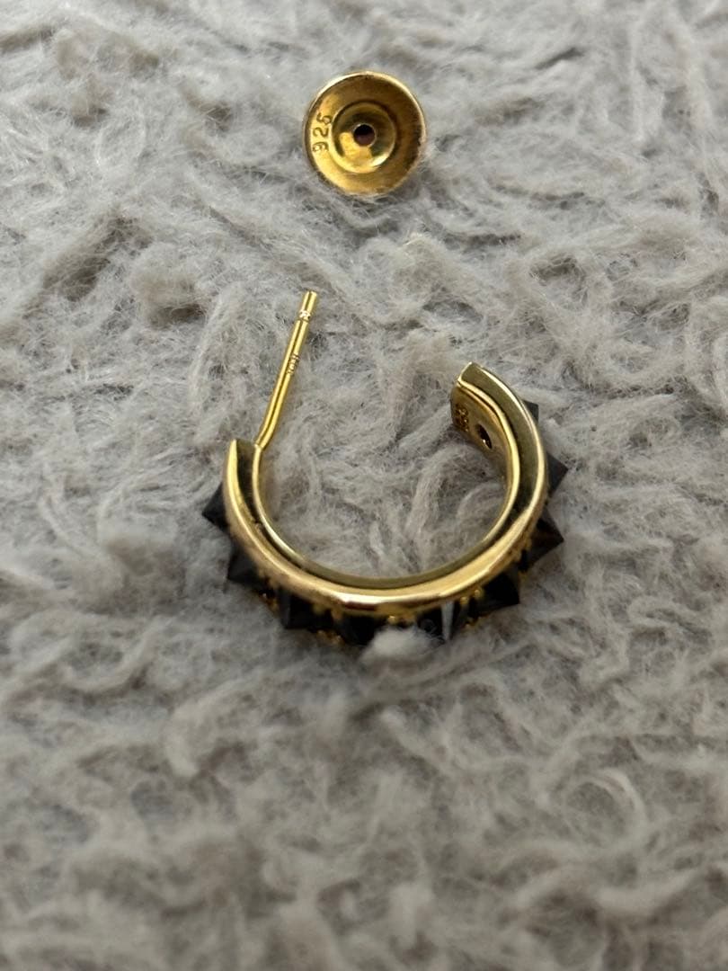 JUSTIN DAVIS HEAVEN'S PEAK ピアス　ゴールド　925