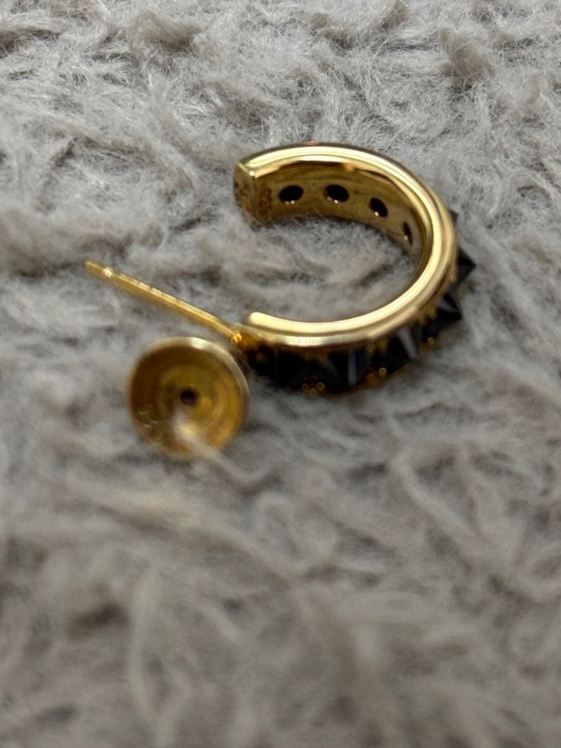 JUSTIN DAVIS HEAVEN'S PEAK ピアス　ゴールド　925