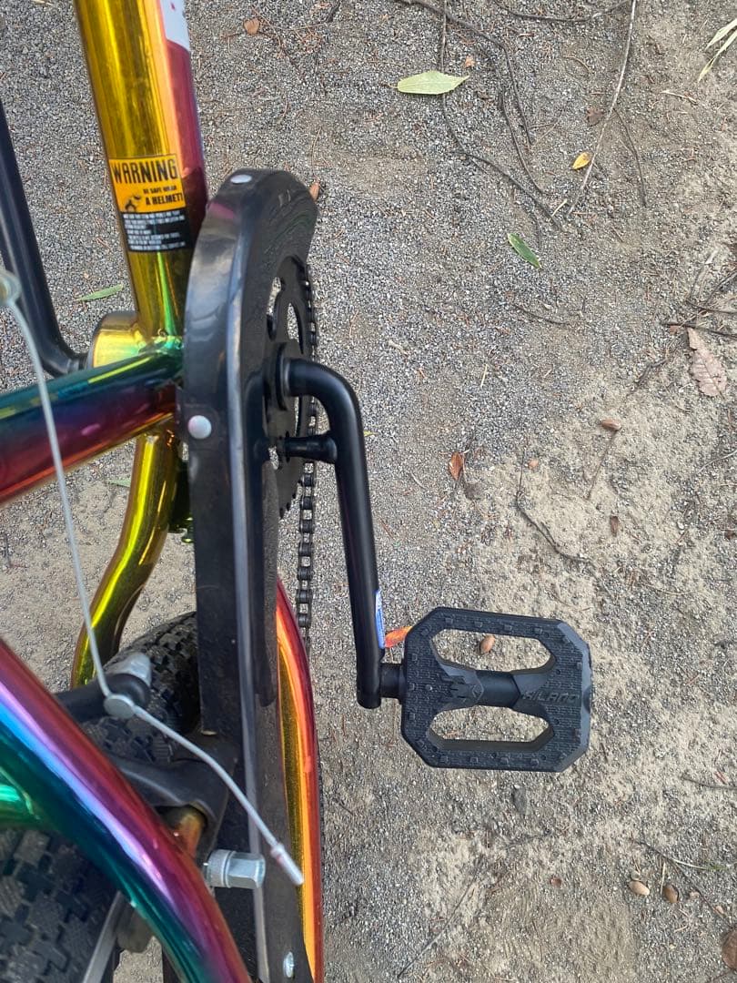 BMX レインボー マルチカラーバイク 20インチ 子供用 大人用 本体