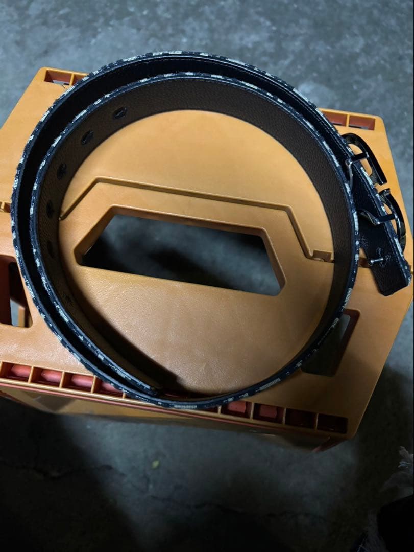 最終値下げ　Dior ネイビー ブラック ベルト