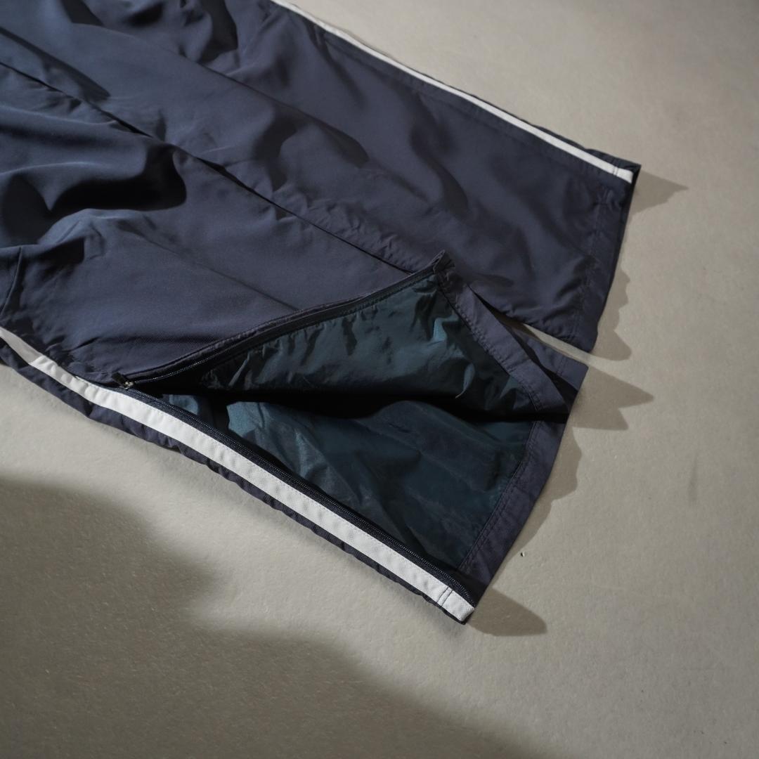 00s NIKE サイドライン ナイロントラックパンツ 裾ジップ/DZ165