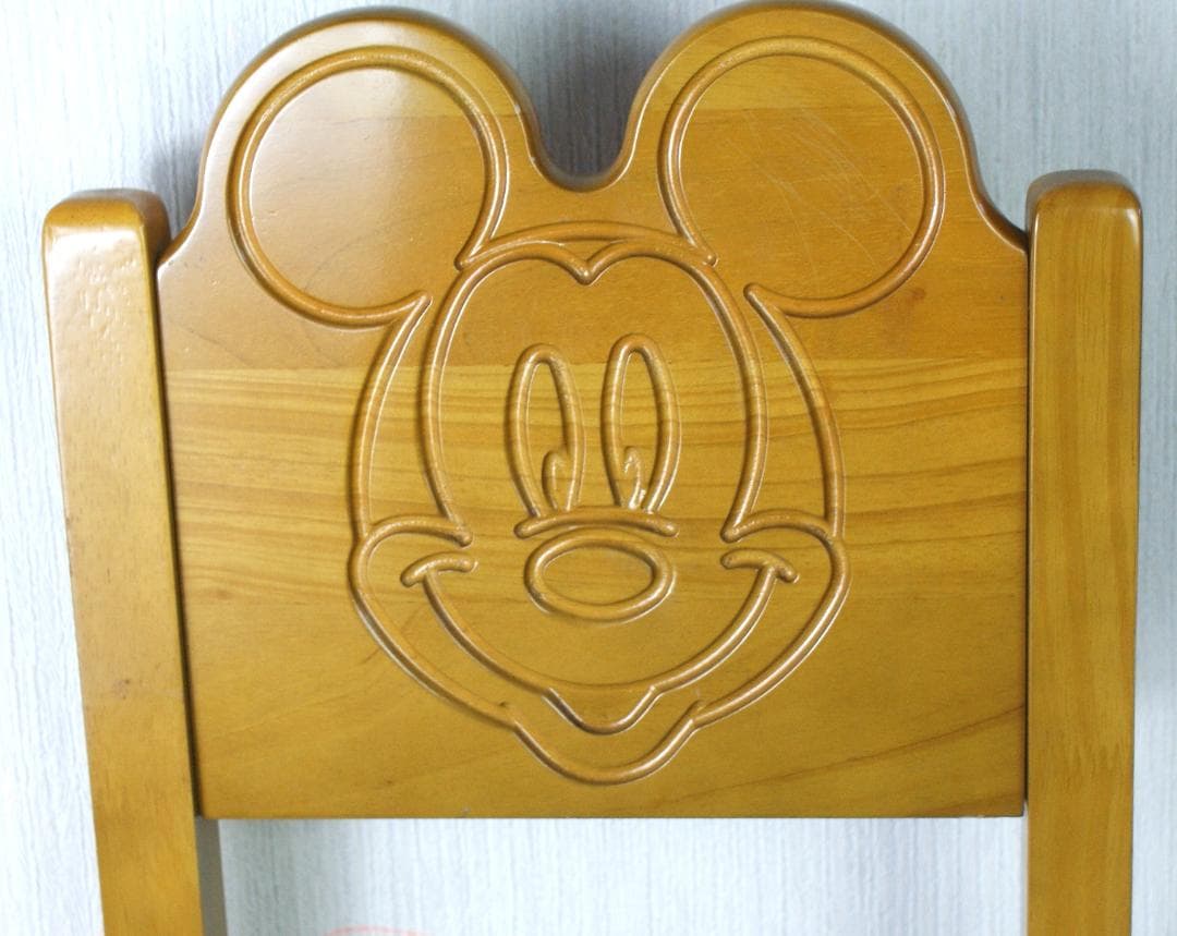 レア チトセ　ディズニー　ミッキー　木製　長椅子