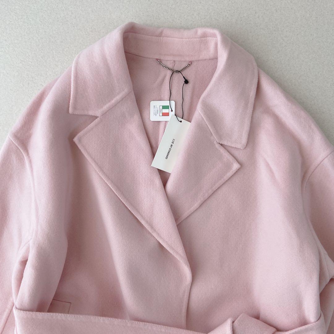 新品タグ付き✨23区【otonaMUSE掲載】MANTECOリバー ロングコート