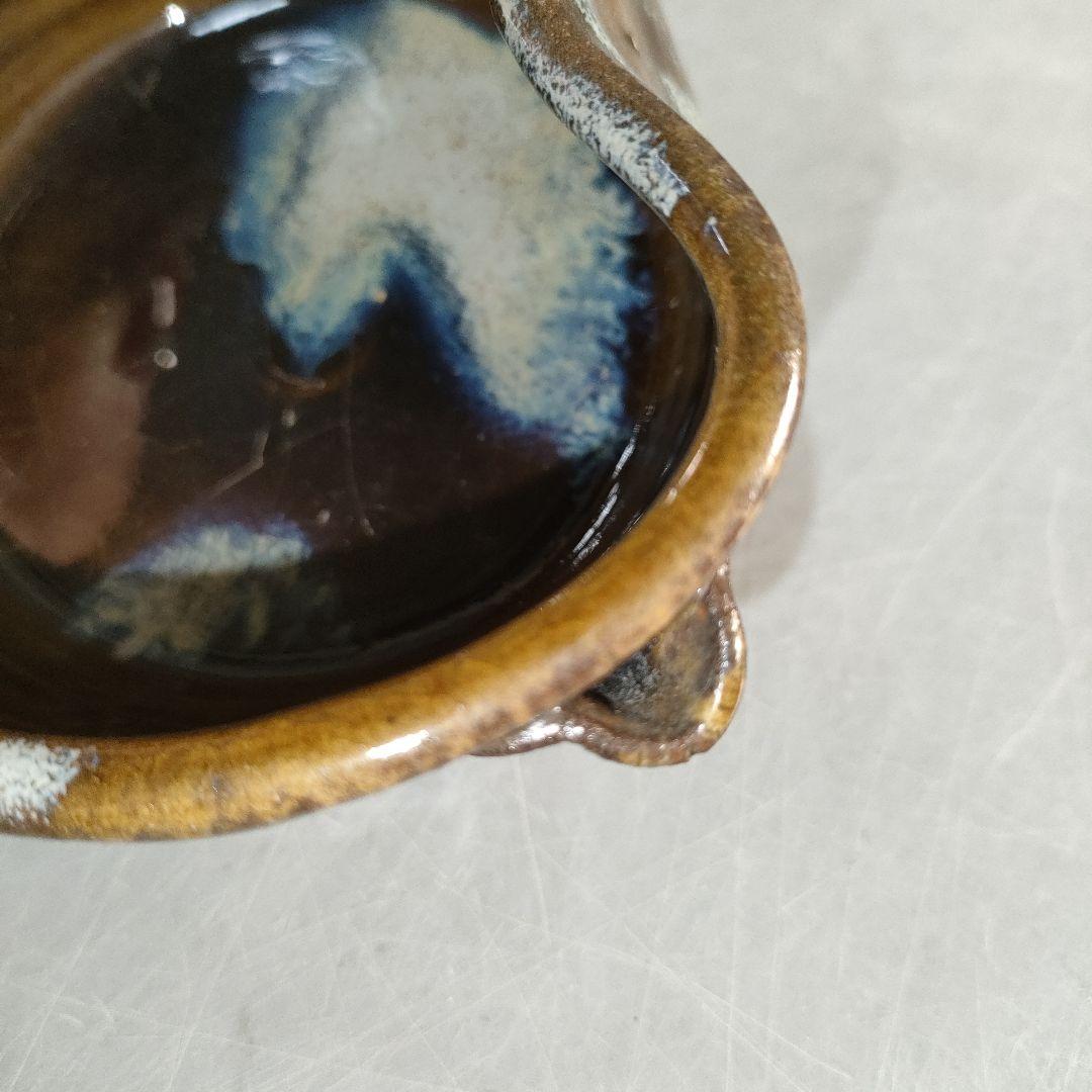 A1350-1/鉄釉片口小鉢5客/銘々皿/向付/飾鉢/盛鉢/和食器/懐石道具/