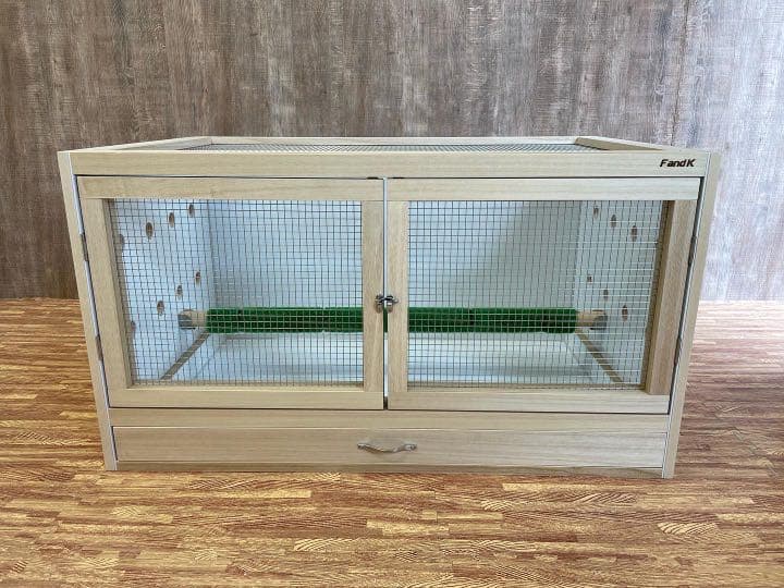 ＦandＫ爬虫類木製ケージ　フクロウケージ