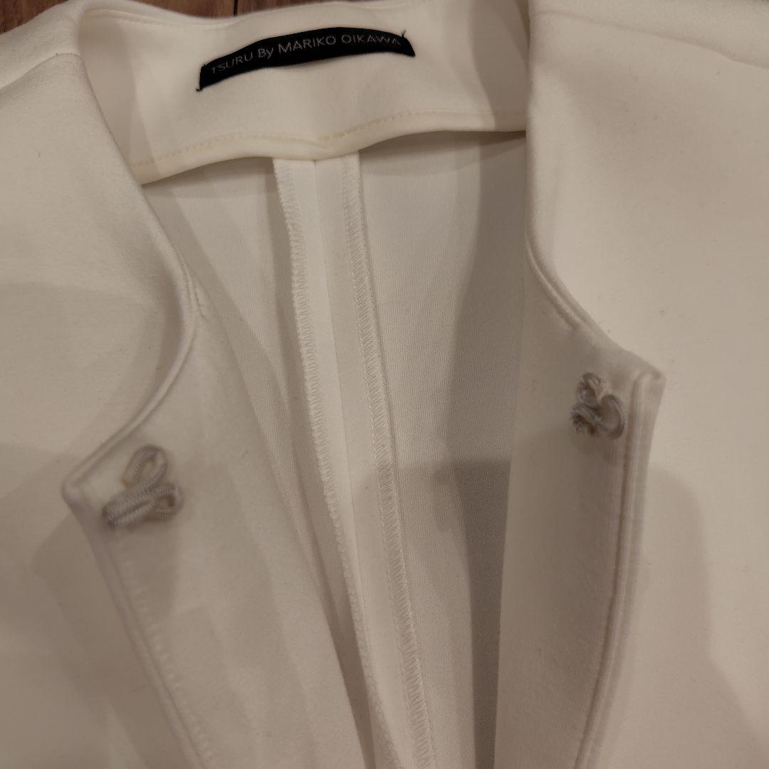 k*e様 TSURU By MARIKOOIKAWA ノーカラージャケット