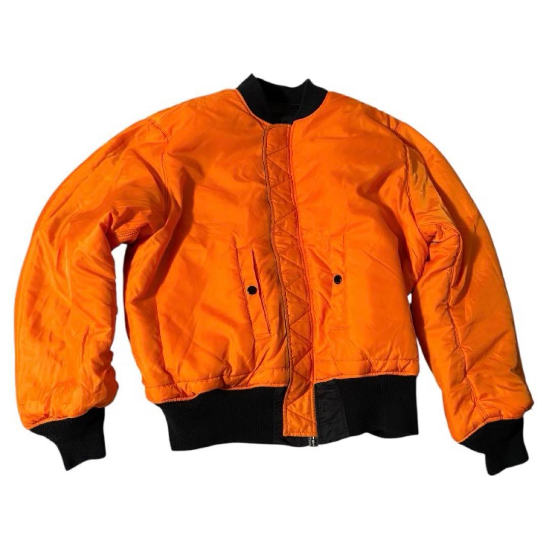 ALPHA INDUSTRIES MA-1 フライトジャケット Lブラック 美品