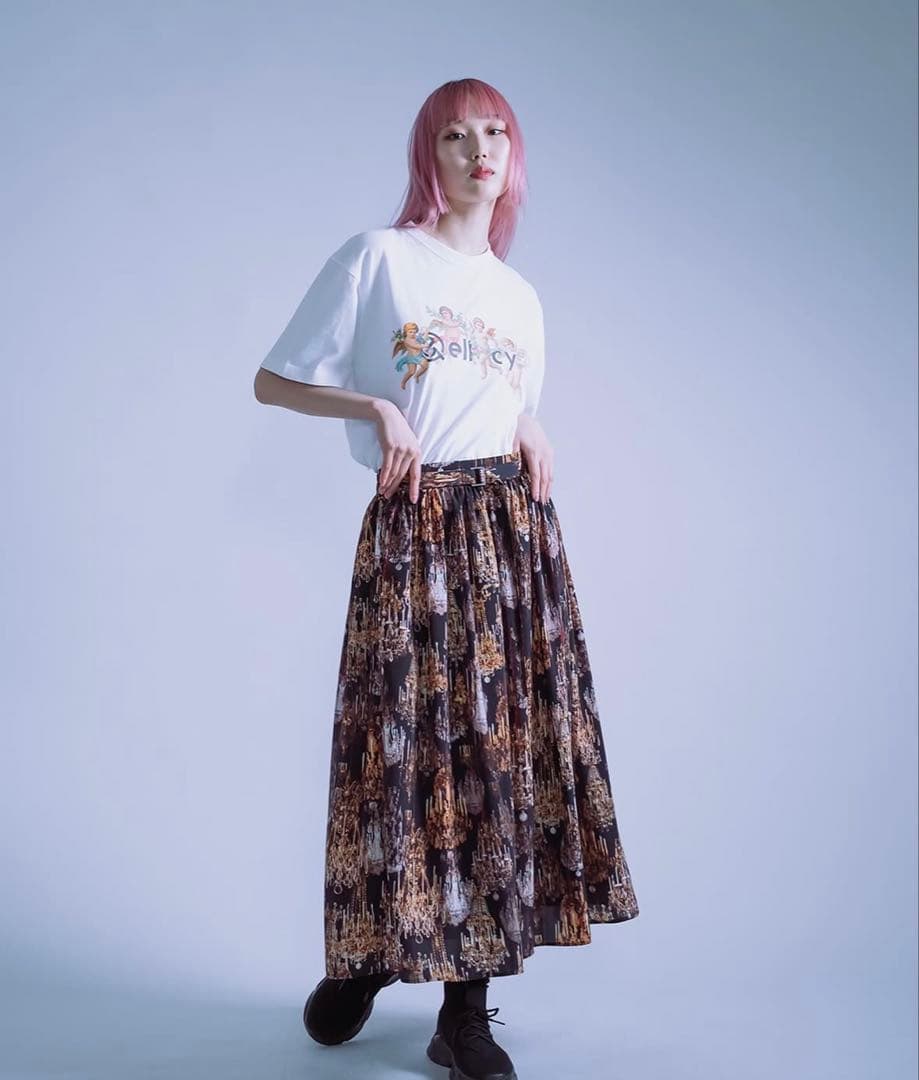 アンドエルシー、andellecy、シャンデリアスカート