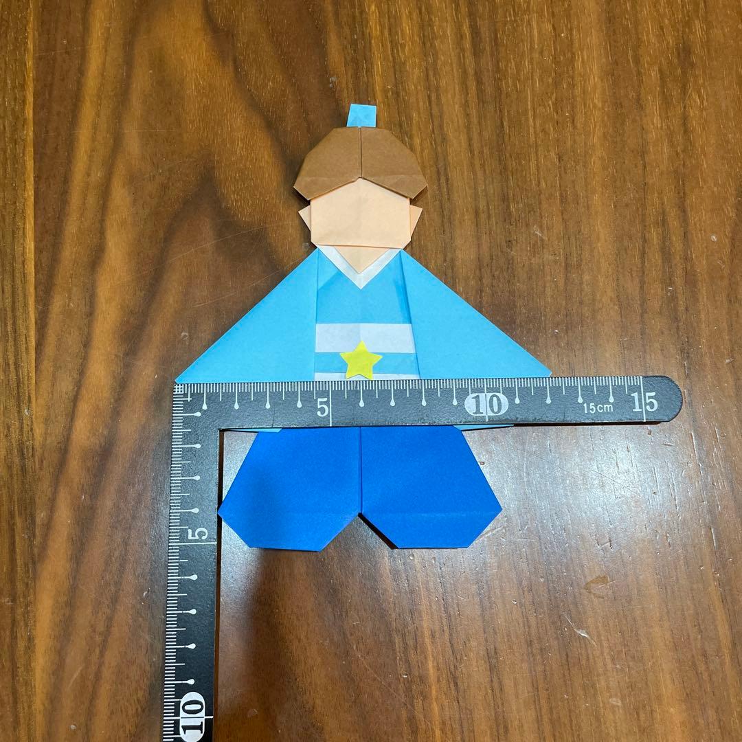 ハンドメイド折り紙　製作パーツ　壁面飾り　七夕飾り　織姫様と彦星様　10枚セット