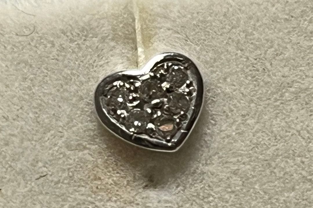 ち*ん様 ダイヤモンド　ピアス　WG K14