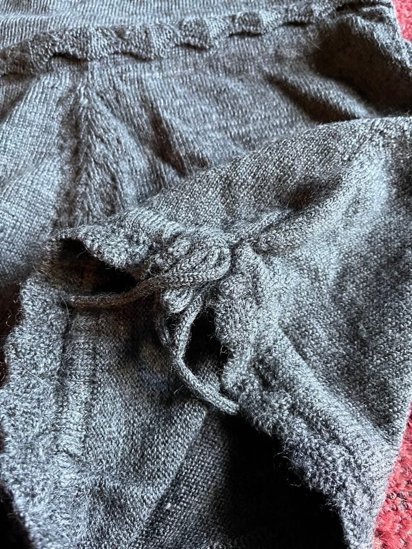 tao COMMEdesGARCONS ウールサロペット グレー S