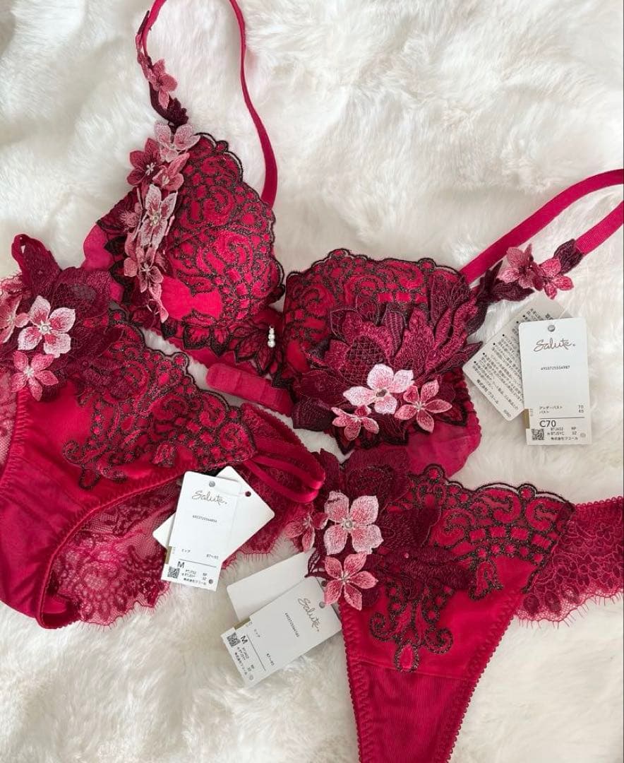 ●しょごたんさま専用● サルート ０２／Ｃ７０　ショーツソングガーター　4点