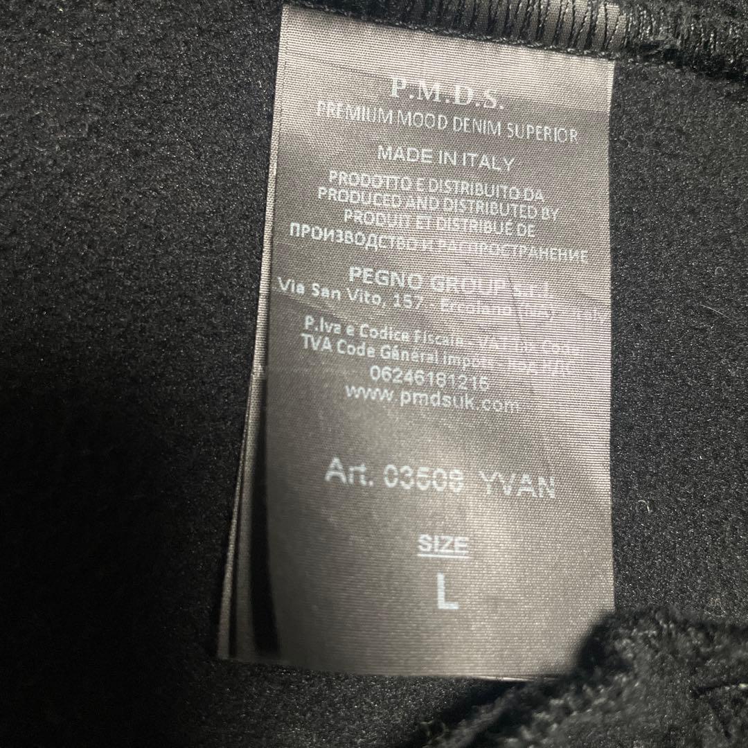 新年値下げ　イタリア製　PMDS MA-1ジャケット　ブラック