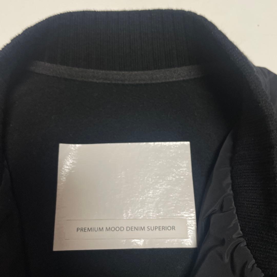 新年値下げ　イタリア製　PMDS MA-1ジャケット　ブラック