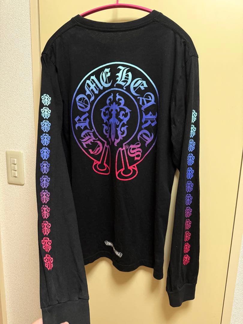 Chrome Hearts 長袖カットソー ブラック Lサイズ