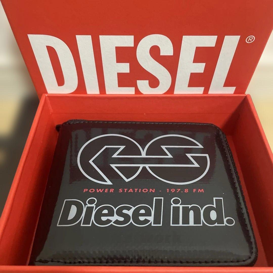 Diesel 二つ折り財布 ブラック