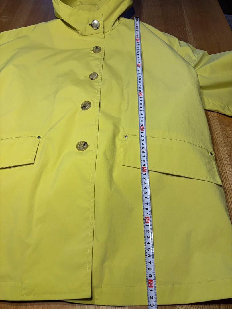 美品Macintosh イエロー　スプリングコート