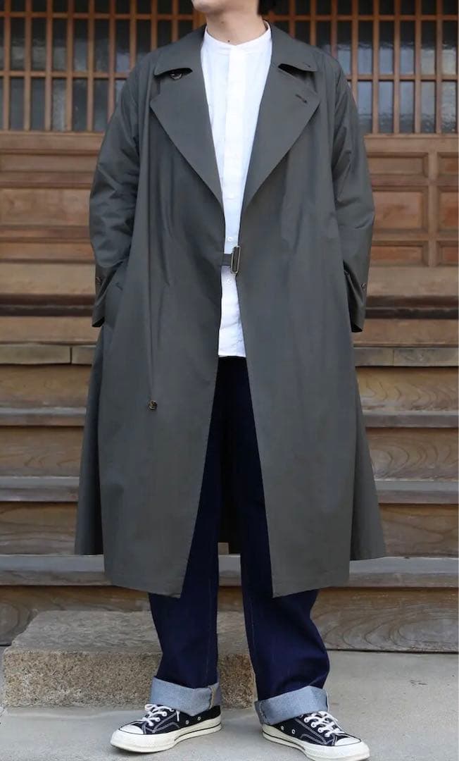 CIOTA スビンコットンタイプライタータイロッケンコート　トレンチコート