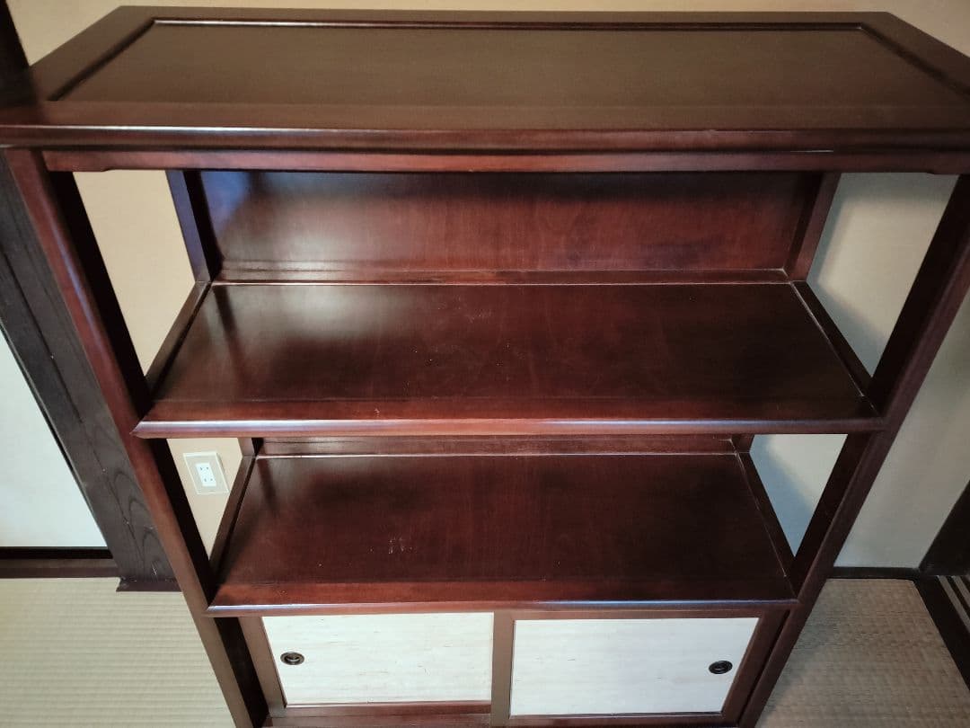 【osa】松本民芸家具・飾り棚「クズ布茶タンス」