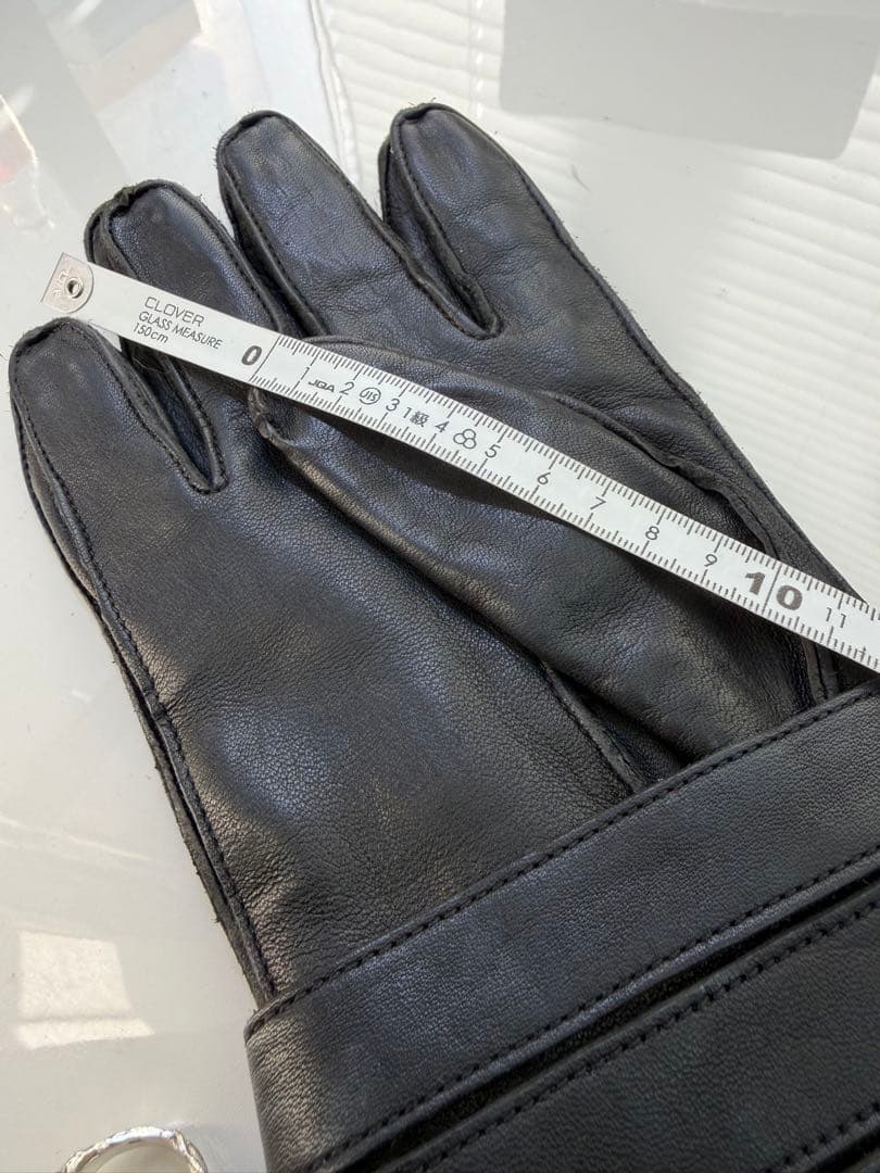 Y's for men/ワイズフォーメン 馬革 ベルト付き レザー手袋