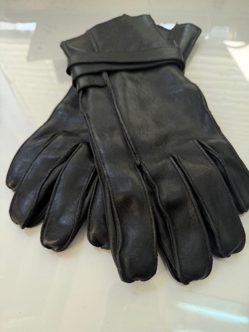 Y's for men/ワイズフォーメン 馬革 ベルト付き レザー手袋