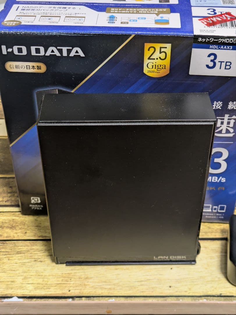 t*i様 I-O DATA HDL-AAX3 3TB NAS