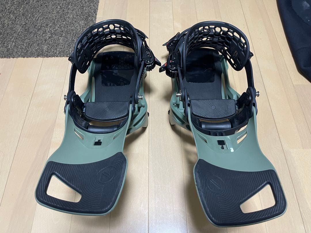 NIDECKER スノーボード ビンディング グリーン　Lサイズ