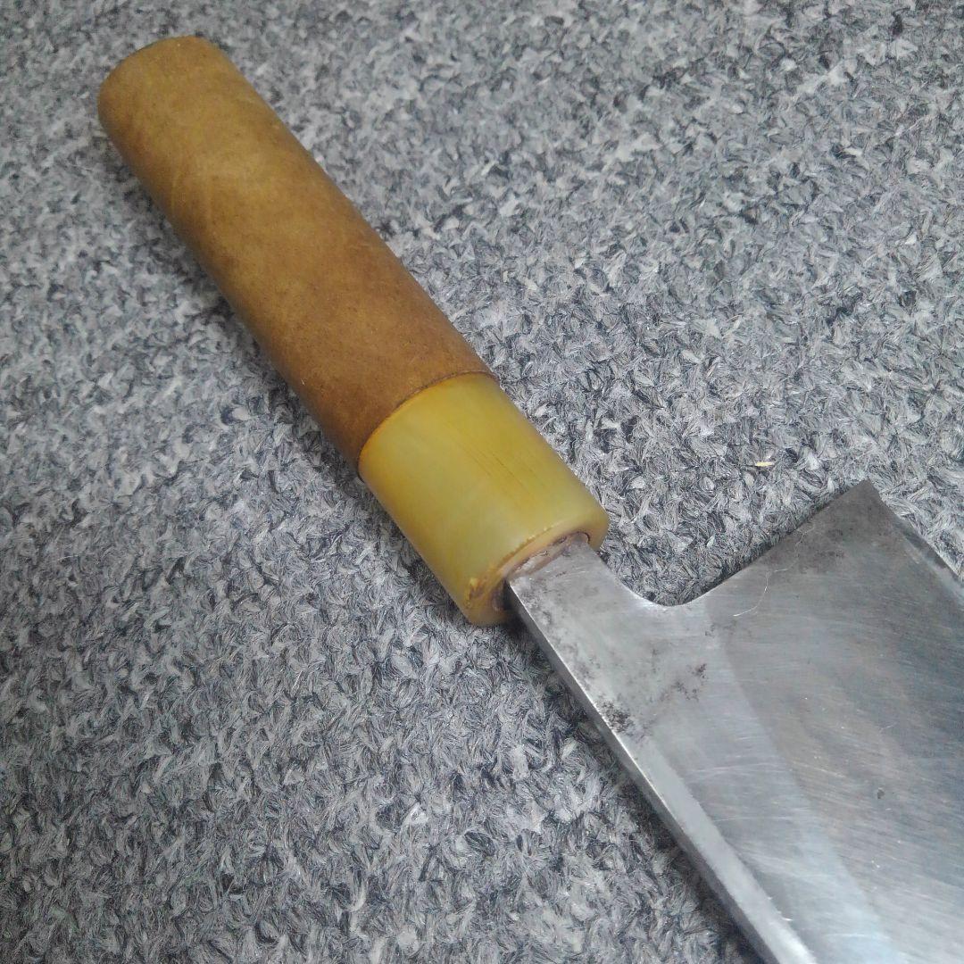 ONo.534　中古　出刃包丁(丸重)　切れ味抜群！