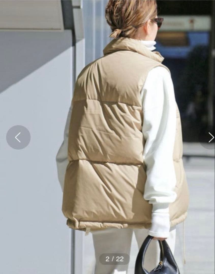 Deuxieme Classe 【CALUX/キャラクス】 PUFFER ベスト