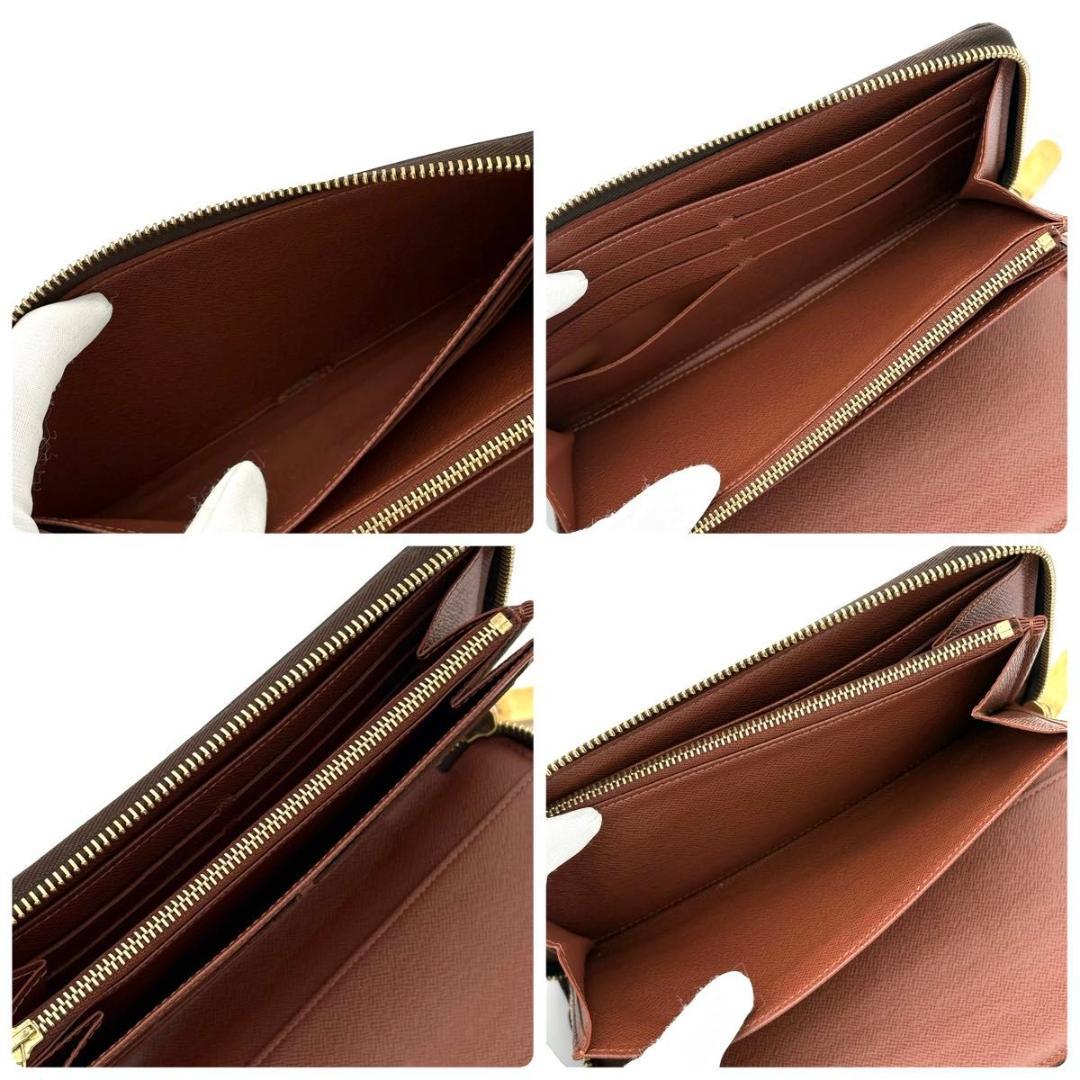 ルイヴィトン 長財布 モノグラム ジッピー オーガナイザー ブラウン 2481