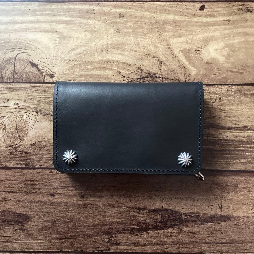 【お札を折らずに収納】COW CRUSTトラッカーウォレット150（ミドル）3層