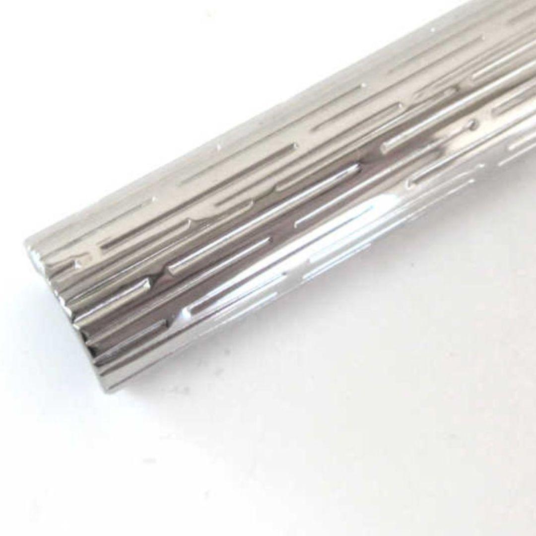 千筋　ステンレス箸置き　２０個　カトラリーレスト　業務用OK ナイフレスト