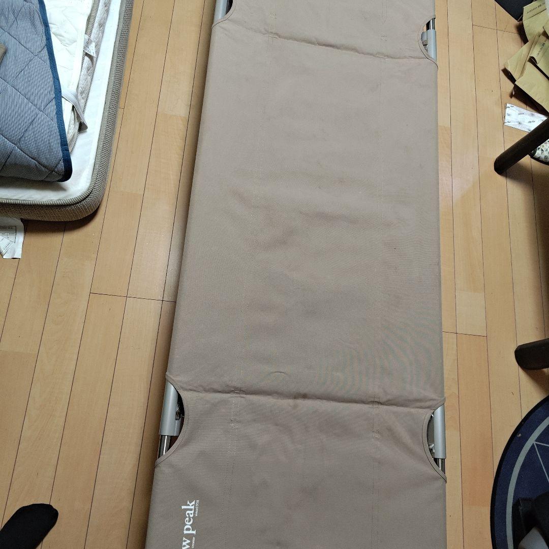 ​スノーピークコット ハイテンションベージュ