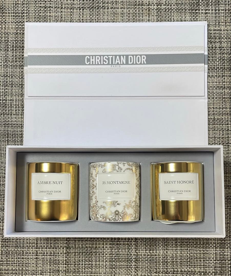 CHRISTIAN DIOR ホリデーキャンドル（ショッパー付き）