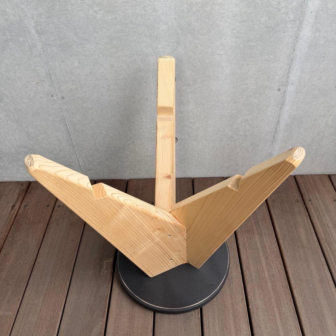 M&M カスタムパフォーマンス 木製スツール 椅子 チェア