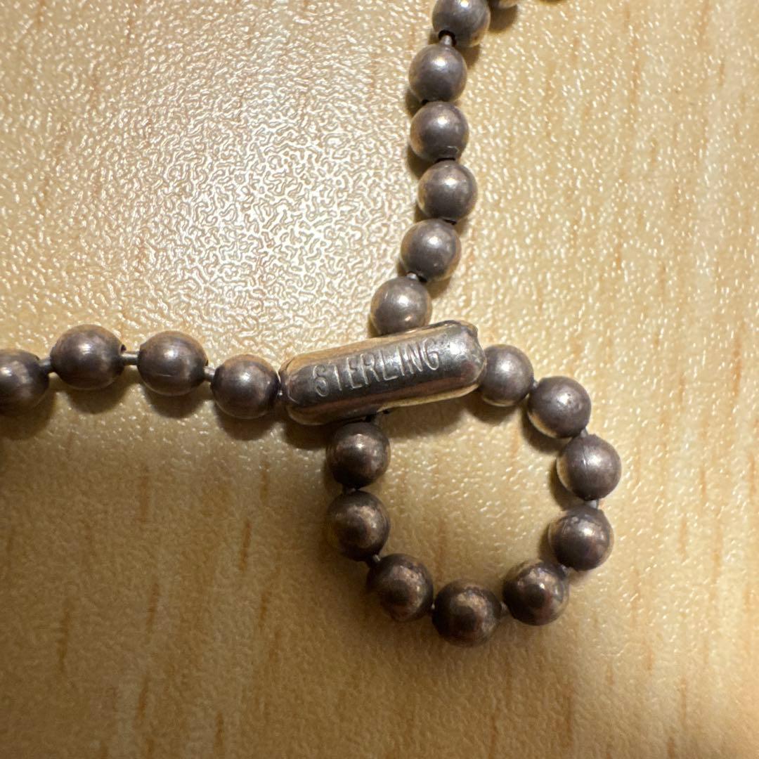 NAVAJO FRANCIS ターコイズ スターリングシルバー ネックレス