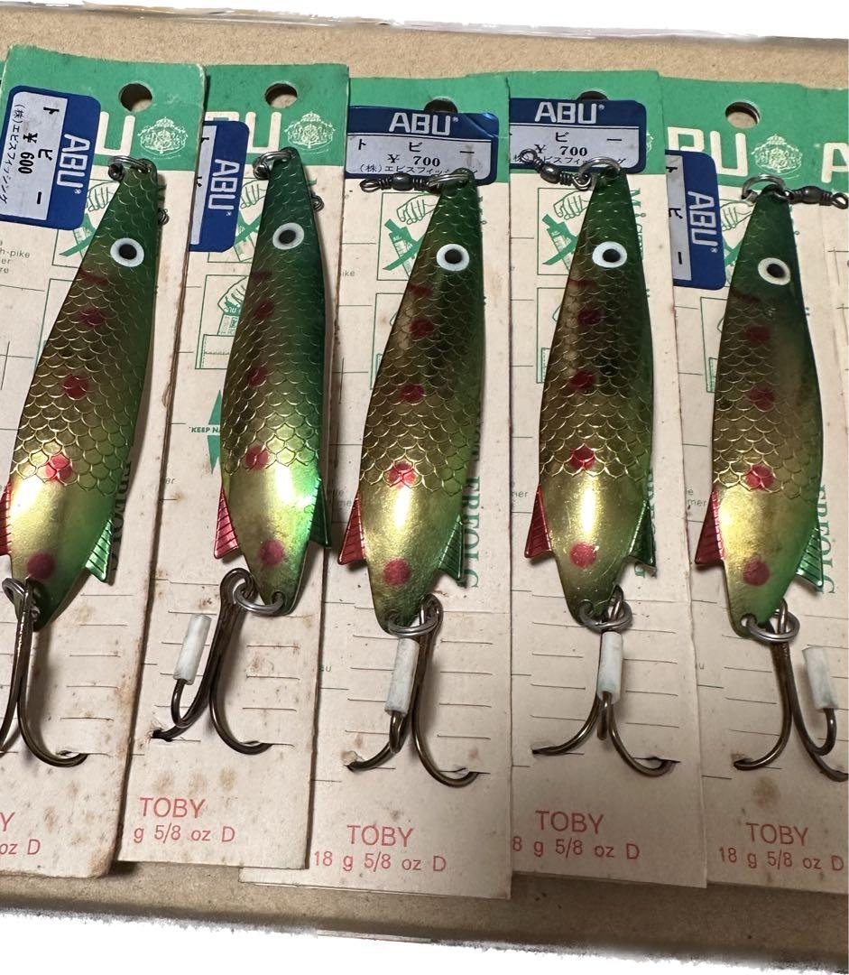 ヴィンテージ ABU トビー 18g スプーン台紙付き 10個セット③