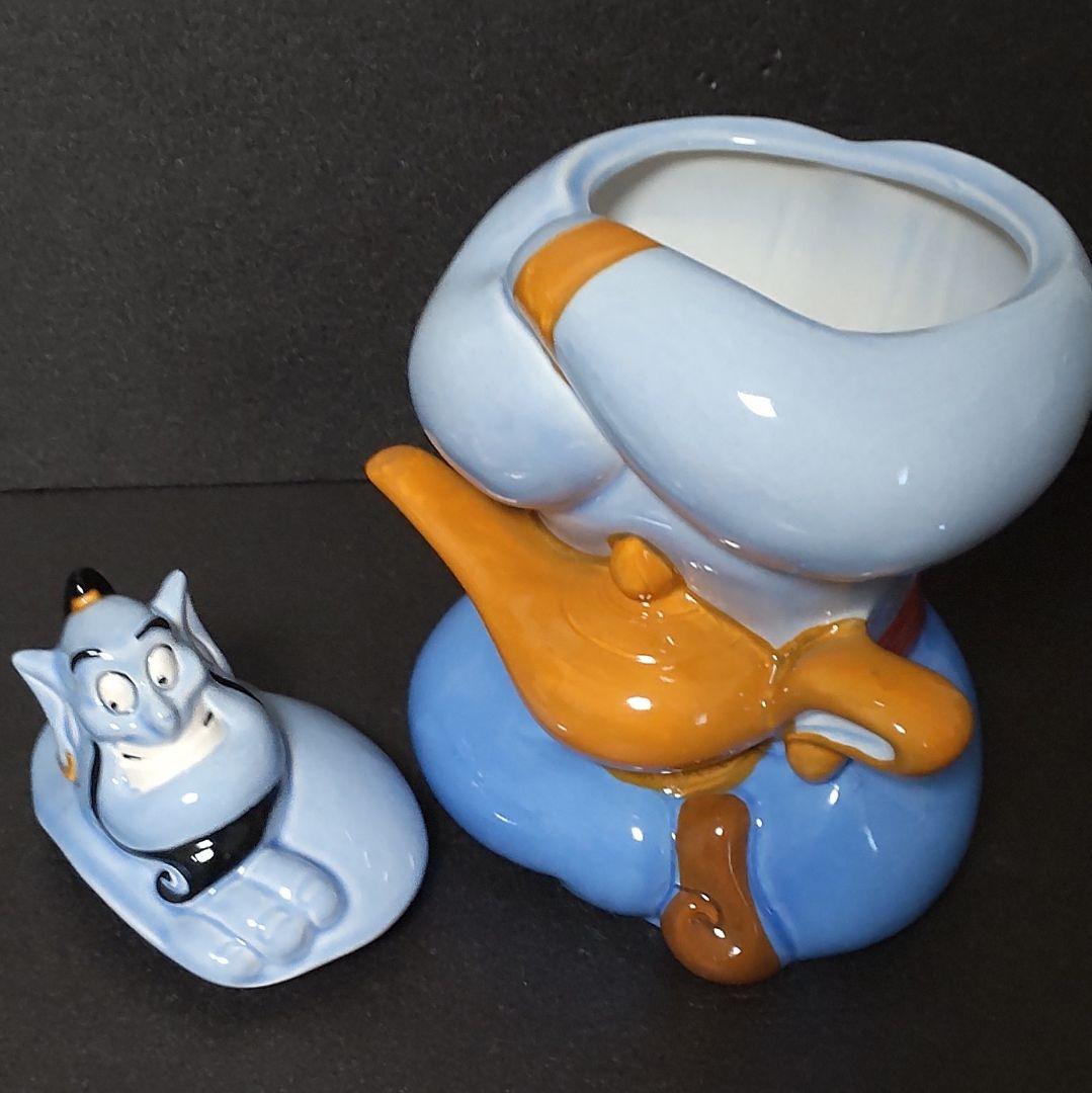 アラジン ジーニー クッキージャー　陶磁器　USディズニー