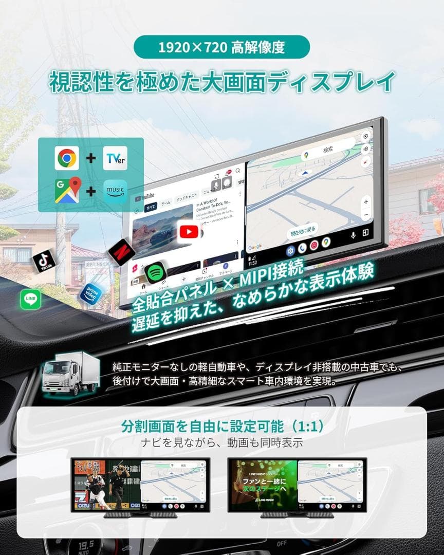 【新品】OTTOCAST OttoScreen AI 次世代スマートディスプレイ