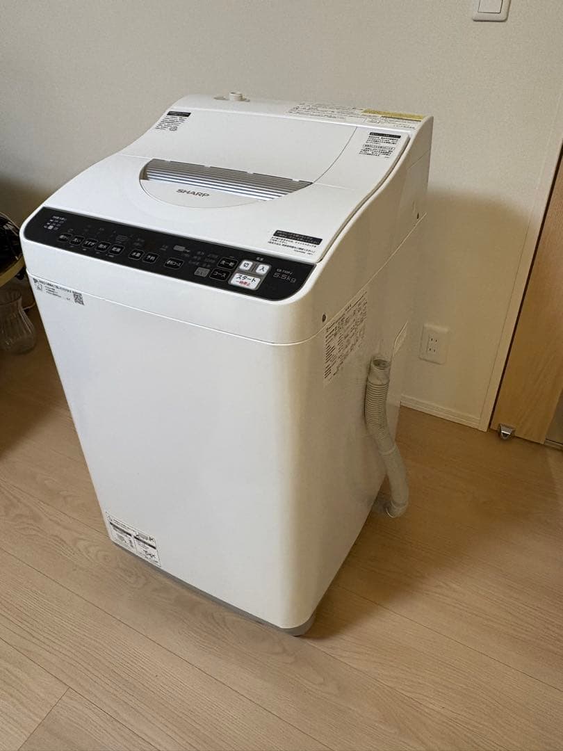 ※専用商品　　SHARP ES-TX5F 縦型洗濯機 乾燥機能付き　本体