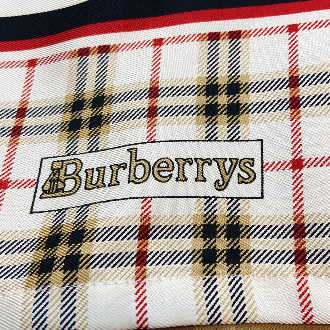 貴重 レア ゴールド金具 バーバリーロンドン スカーフ柄 ステンカラーコート