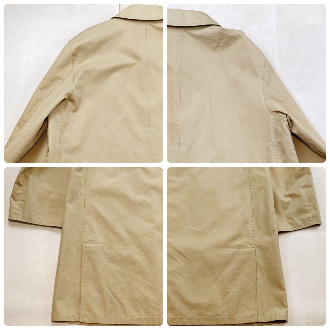 貴重 レア ゴールド金具 バーバリーロンドン スカーフ柄 ステンカラーコート