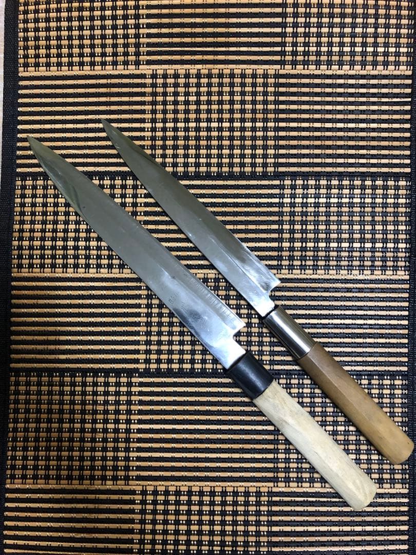 柳刃包丁 刺身包丁　2本セット