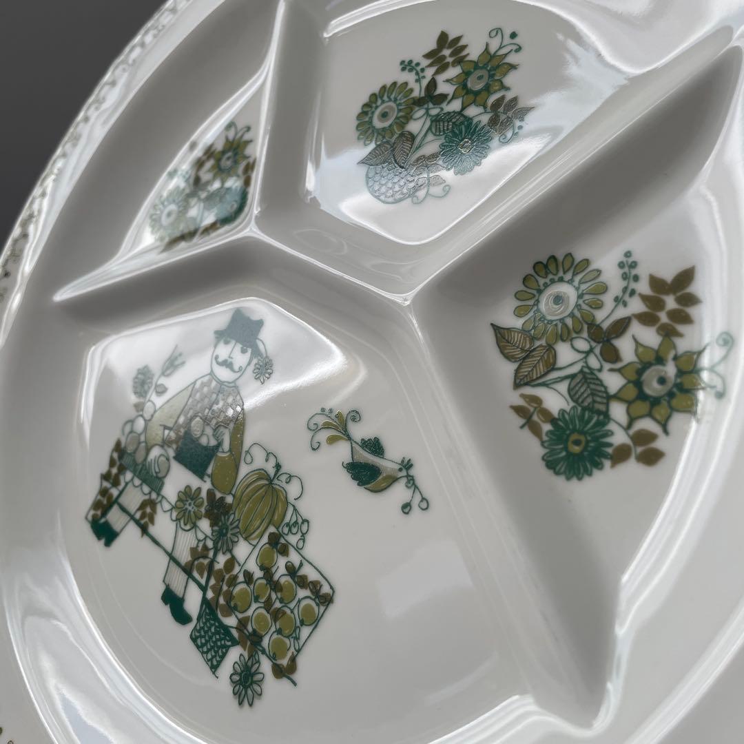 Figgjo フィッギオ 北欧ヴィンテージ フォンデュプレート ペア 希少