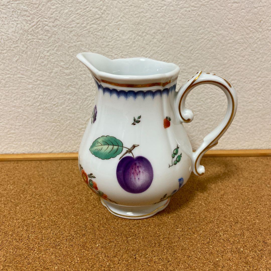 リチャードジノリ イタリアンフルーツ セット コーヒーカップ ポット クリーマー