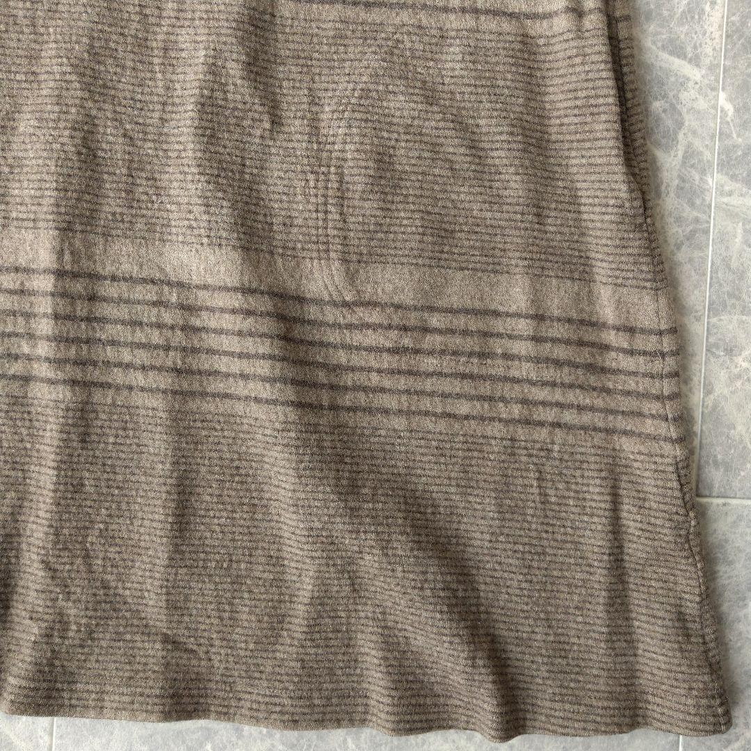 028 リピート割 登美 群言堂 石見銀山 ウール ニット チュニック